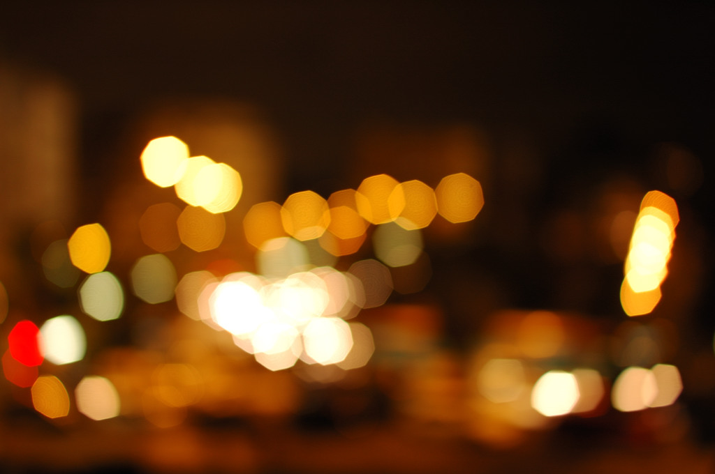 6 - blured, lights, natural shoot, night, 